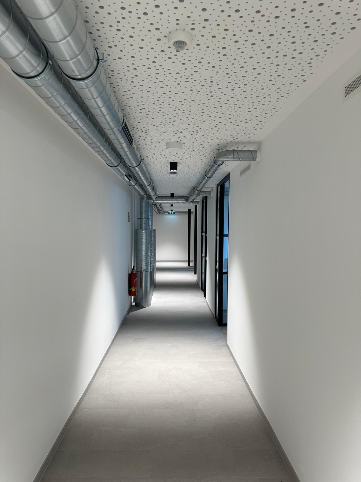 Büroumbau Bürgerstraße – Innenansicht