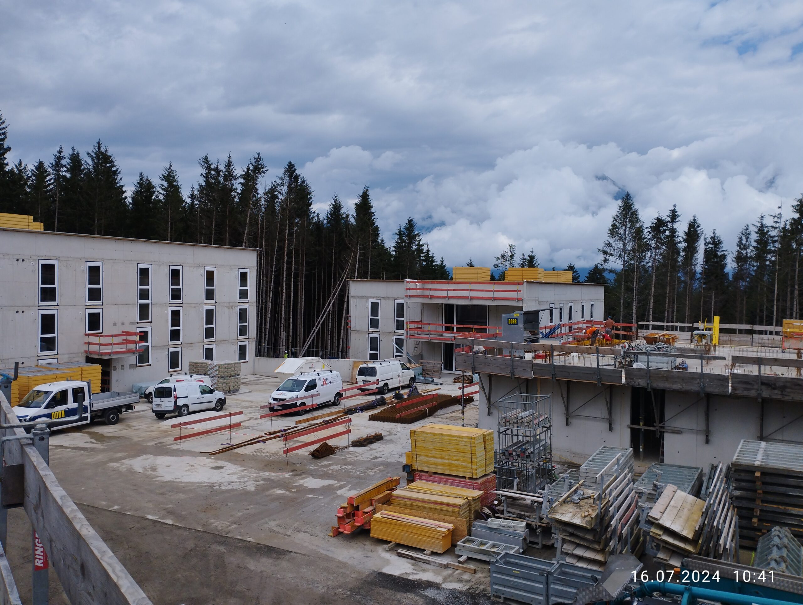 Wohnanlage Am Bichl – Bauphase