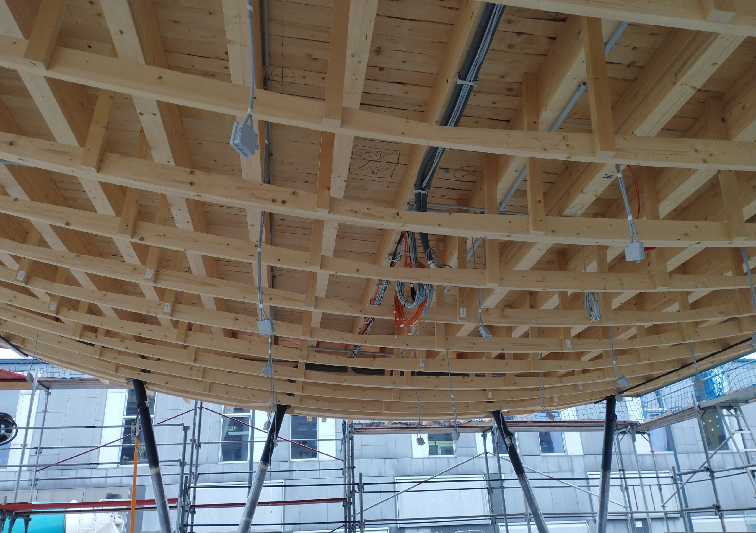 COOLYMP – Elektroinstallation im Bau